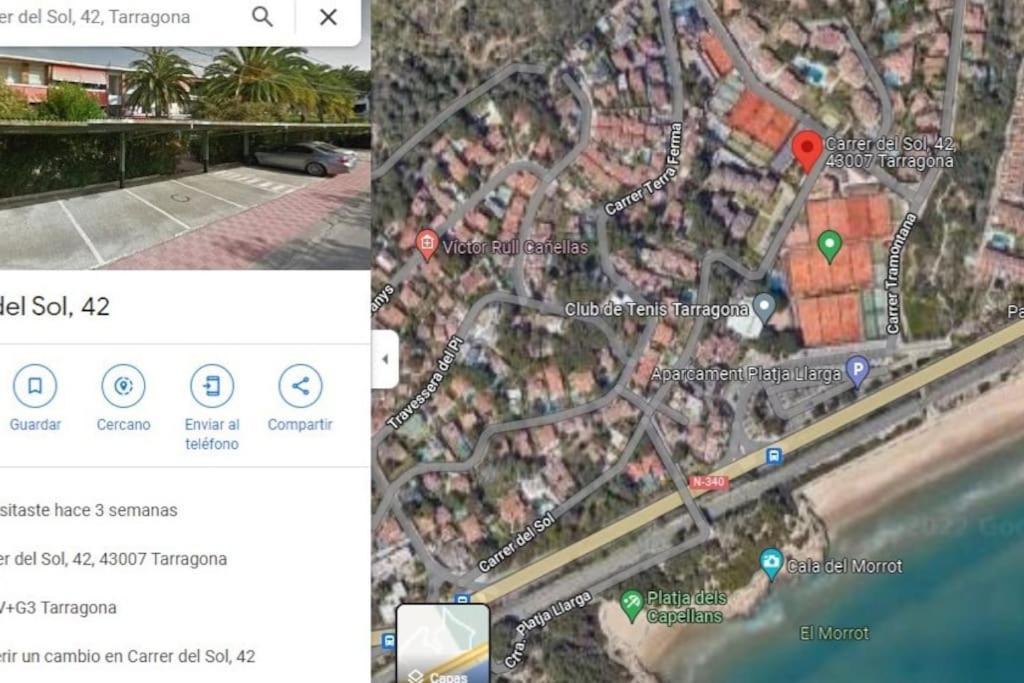 Ferienwohnung Coqueto Alojamiento Con Banera De Hidromasaje Tarragona Exterior foto